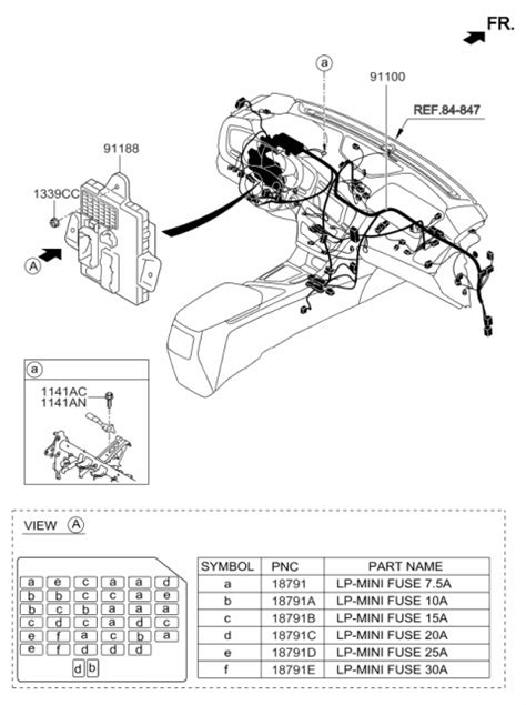 2015 kia optima junction box|Kia 919552T010 Instrument Panel Junction Box Assembly .